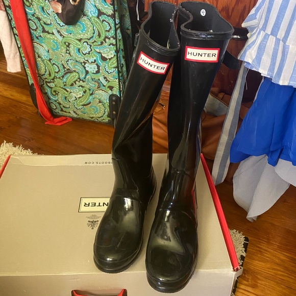 Hunter Tall Rain Boots - Picture 5 of 7